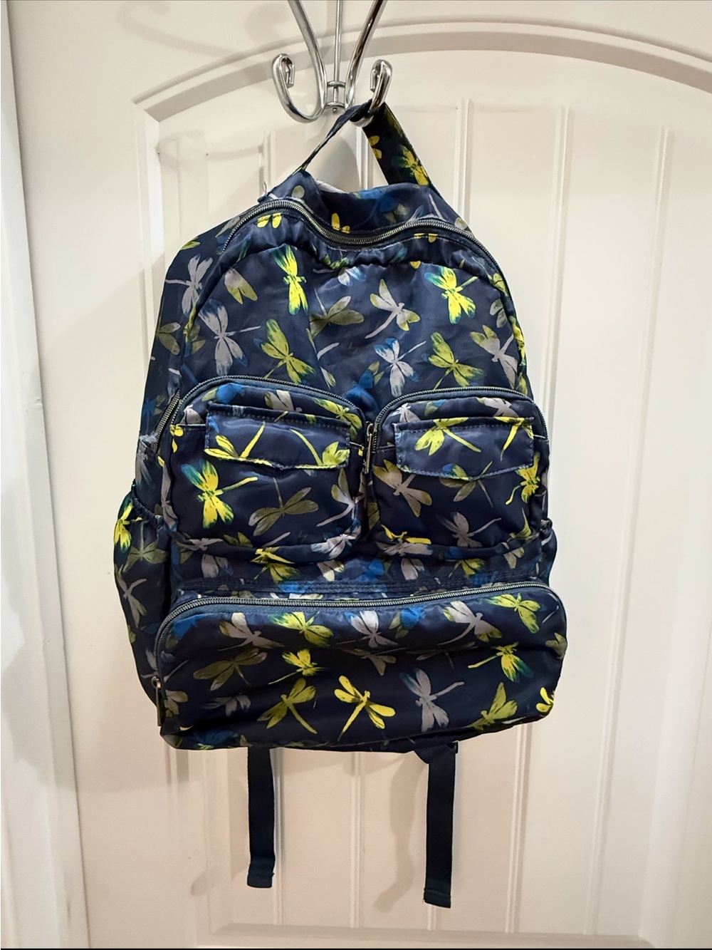 Lug  Navy Dragonfly Print Backpack